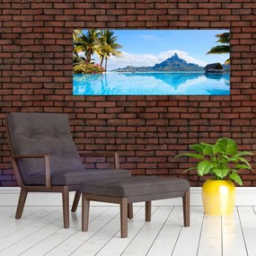 Tablou - Bora-Bora, Polinezia Franceză (120x50 cm)