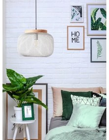 Brilliant - Pendul pe cablu GIADA, 1xE27/40W/230V, Ø 39 cm, gri