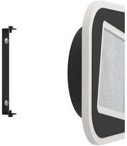 Aplică LED Eglo 901239 MACCHIONI LED/12W/230V 4000K negru