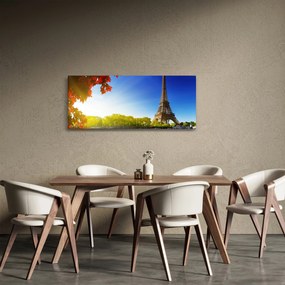 Tablou - toamna la Paris (120x50 cm)