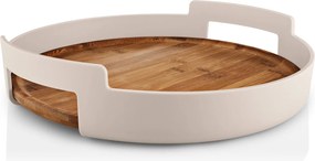 Tavă de servire rotundă pentru bucătărie nordică, 35 cm, nisip - Eva Solo