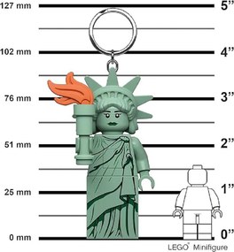 Breloc cu lanternă verde Statue of Liberty – LEGO®