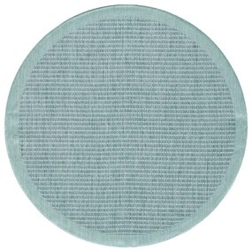 Covor pentru exterior și interior albastru rotund ø 120 cm Giza 1410 – Ayyildiz Carpets