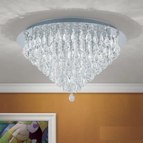 Lustra eleganta cristal K9 diametru 75cm Celeste DLU 2401/75 chrom OR