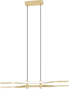 Eglo 901226 - Lustră suspendată cu cablu COLMEAL LED/21W/230V, auriu