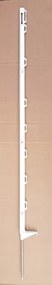 ShopJK STÂLP DIN PLASTIC ECO 105 CM ALB