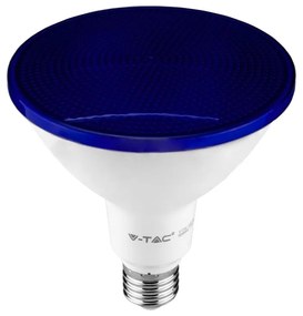 Bec led par38 e27 17w ip65 - albastru