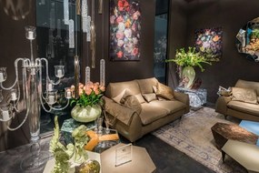 Masuta eleganta, LUX Glass-Wood RUCHE VENEZIA 7511860.00