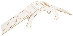 Leagăn alb din lemn de pin 39x75x38 cm Montessori – Meowbaby