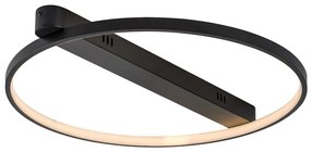 Plafoniera LED din metal negru Beliza