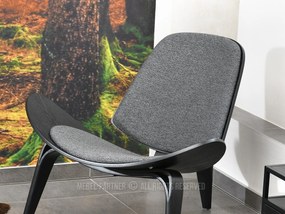 Fotoliu Ronaldo (negru). 1110373