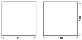 Aplică LED dimabilă SMART+ WOOD LED/7W/230V Wi-Fi Ledvance
