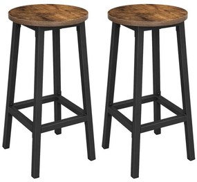 Scaun de bar LOE maro/negru