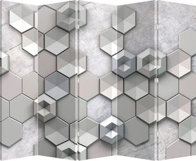 Paravan - Abstracție 3D (210x170 cm)