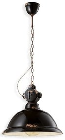 Lustra design retro realizata manual din ceramica INDUSTRIAL