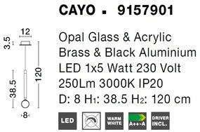 Lustra LED, Pendul modern design deosebit CAYO