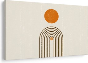 Tablou - Arcuri maro (90x60 cm)