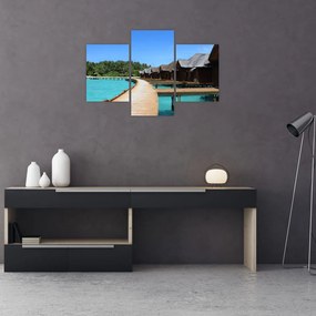 Tablou cu Maledive (90x60 cm)