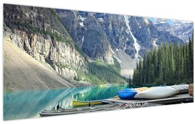 Tablou - Moraine Lake (120x50 cm)