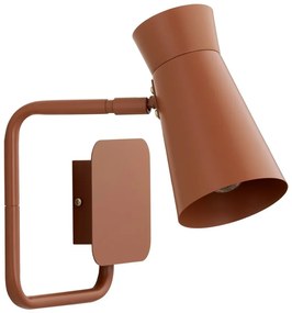 Aplica cu brat si spot directionabil LORD 8882 teracota