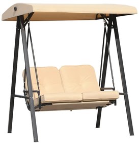 Balansoar de Gradina Outsunny cu 2 locuri, Structura din otel, 138x106x174cm | Aosom RO
