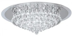 Plafoniera eleganta cristal K9 diam. 62cm Gloria DLU 2378/9/62 chrom OR