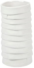 Vază albă din porțelan Ribbon – Mette Ditmer Denmark