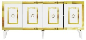 Dulap Karya White and Gold