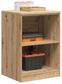 vidaXL Dulap de depozitare pentru garaj Artisan Stejar 60x51x85 cm