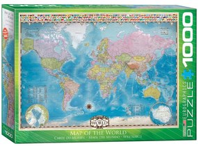 Puzzle Map of the World