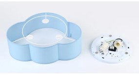 Brilagi - Plafonieră pentru copii NIMBUS MINI 2xE27/15W/230V 31x43 cm albastru