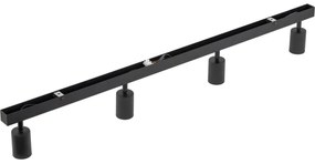 Spot NEX 4xGU10/10W/230V negru