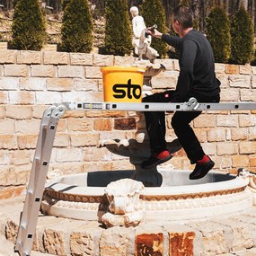 Scară pliabilă din aluminiu 6 în 1