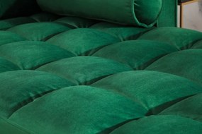 Coltar elegant Cozy Velvet, catifea verde smarald