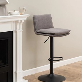 Scaune de bar gri rotative 2 buc. 107 cm Flynn – Actona