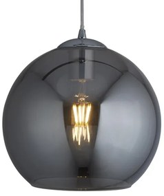 Searchlight - Lustră pe cablu BALL 1xE27/60W/230V negru