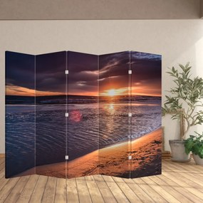 Paravan - Apus de soare (210x170 cm)