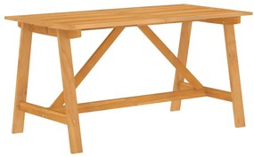 Set mobilier gradina, 5 piese, lemn masiv de acacia Lungime masa 140 cm, 5