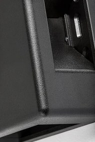 Aplica LED iluminat exterior ambiental IP54 Lippa negru