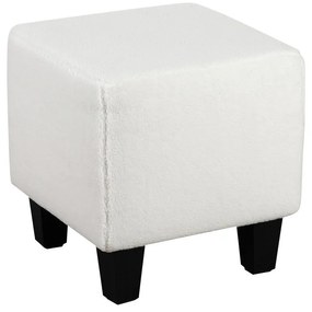 Fotoliu alb wing cu tapițerie din catifea Zhili - Støraa