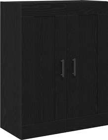 vidaXL Cabinet suspendat Stejar Negru 69,5 x 34 x 90 cm Lemn compozit