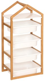 Raft înalt pentru jucării BAKO, 43 x 30 x 94,5 cm