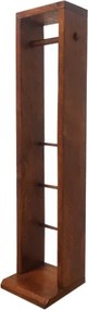 Stand suport toaleta, Estetik Homs, 65x15 cm, lemn natur