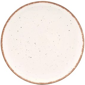 Altom Farfurie adâncă din porțelan Reactive Ivory,26,5 cm