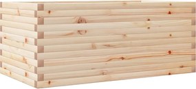 vidaXL Jardinieră de grădină, 110x60x46 cm, lemn masiv de pin
