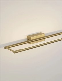 Aplica de perete LED stil minimalist OLAS aurie