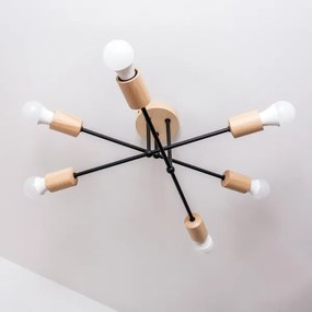 Lustră aplicată CAMBRIDGE 6xE27/15W/230V, pin