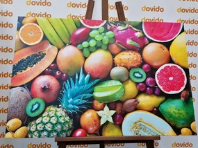 Tablou fructe tropicale