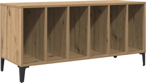 vidaXL Dulap de discuri stejar artizanal, 100x38x48 cm, lemn prelucrat