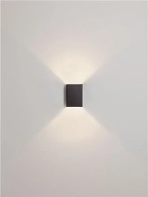 Aplica lumina ambientala pentru fatade IP65 SAM negru